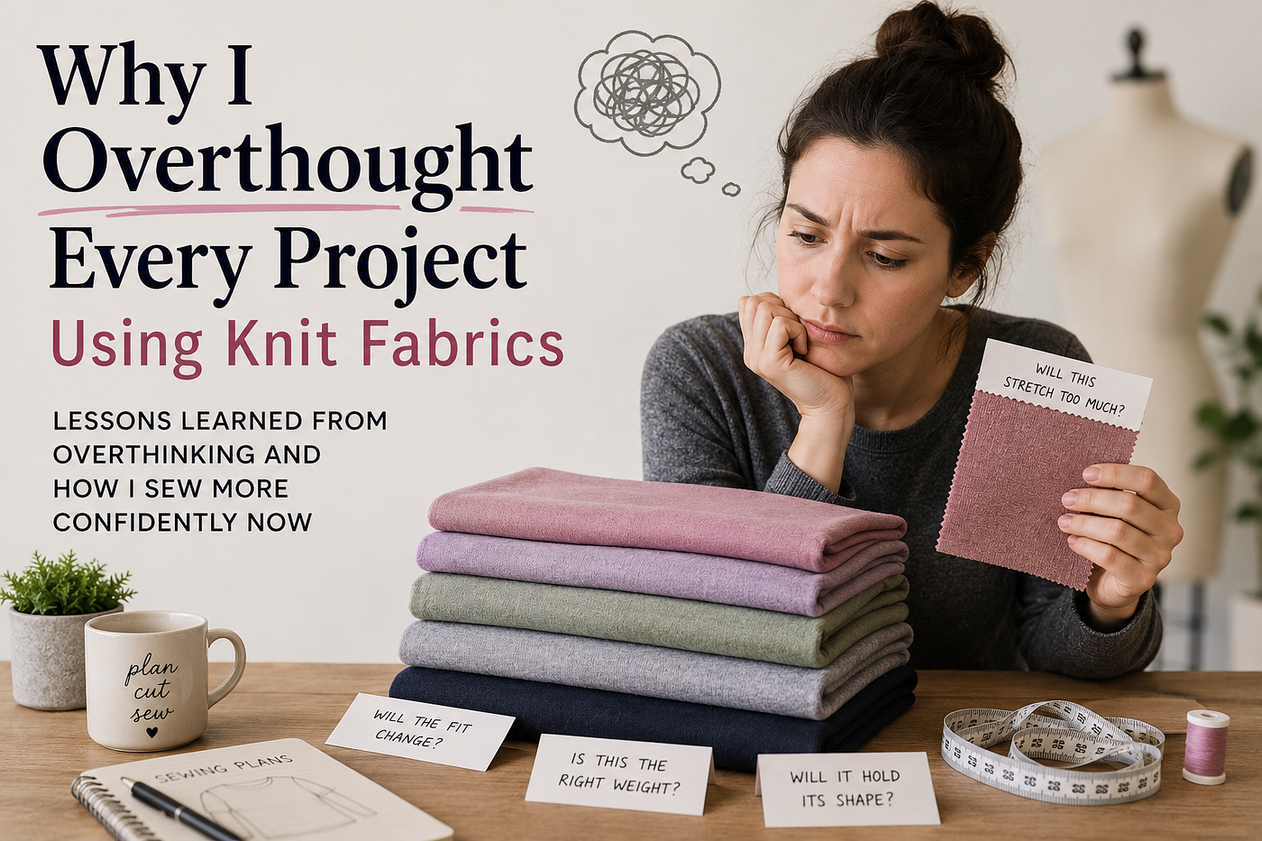 Why I Overthought Every Project Using Knit Fabrics