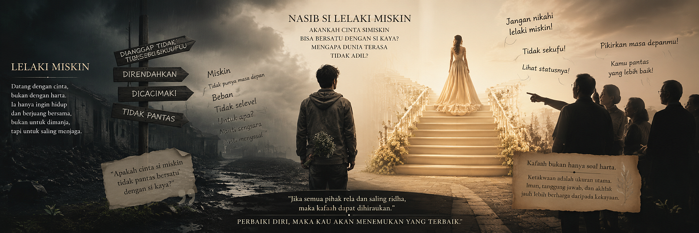 LELAKI MISKIN TIDAK LAYAK MENIKAH