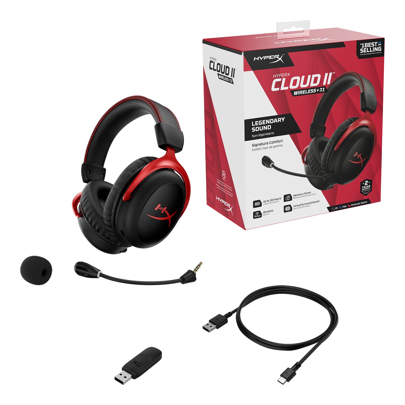 Ombord prøve lette HyperX Cloud II Wireless Gaming Headset Review | Medium