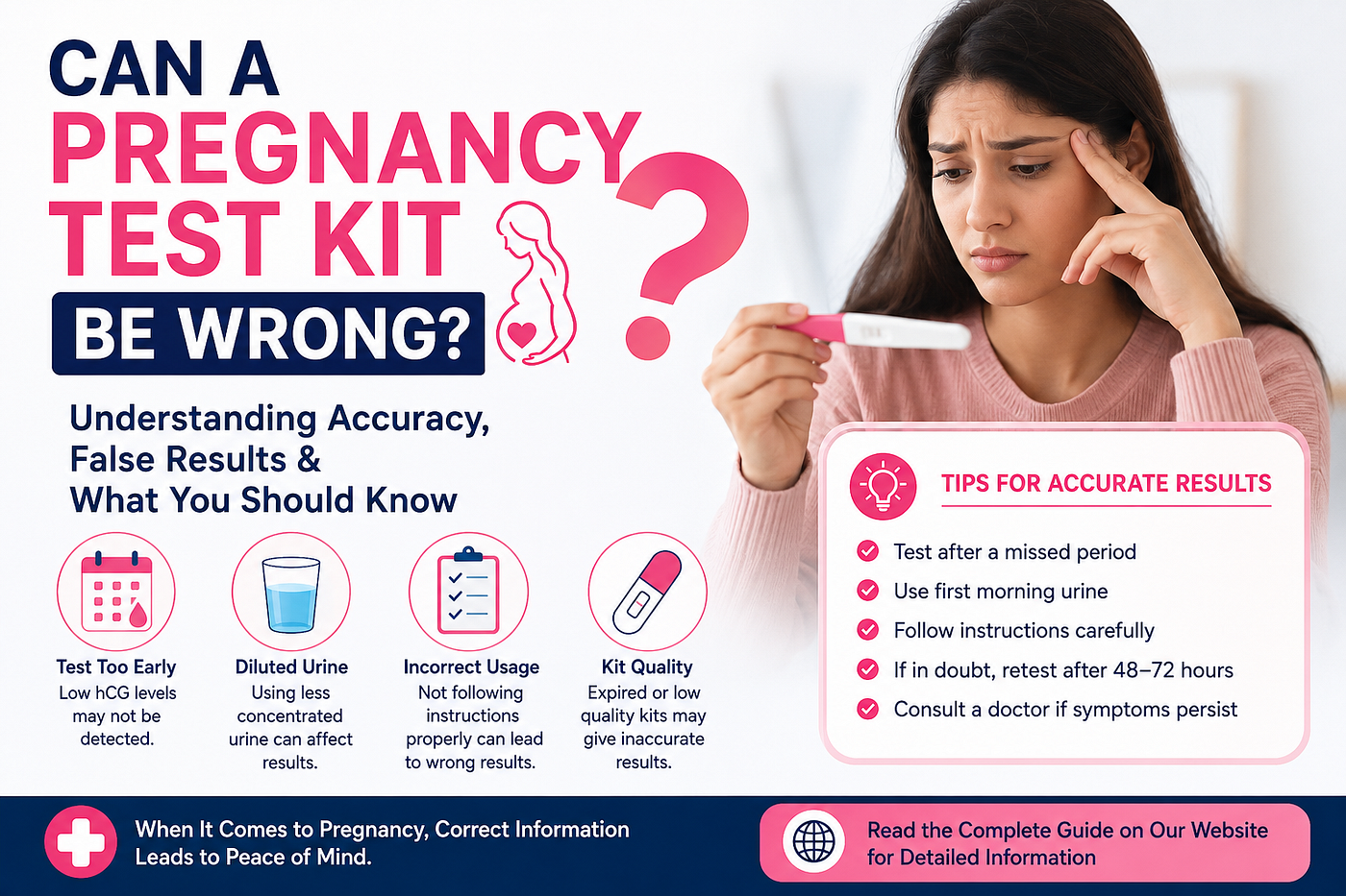 Home Pregnancy Test Accuracy: Common Mistakes to Avoid