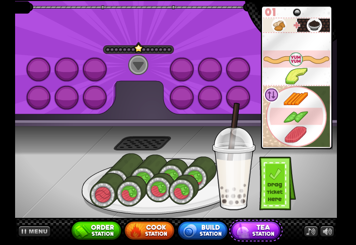 Papa's Sushiria - Games online