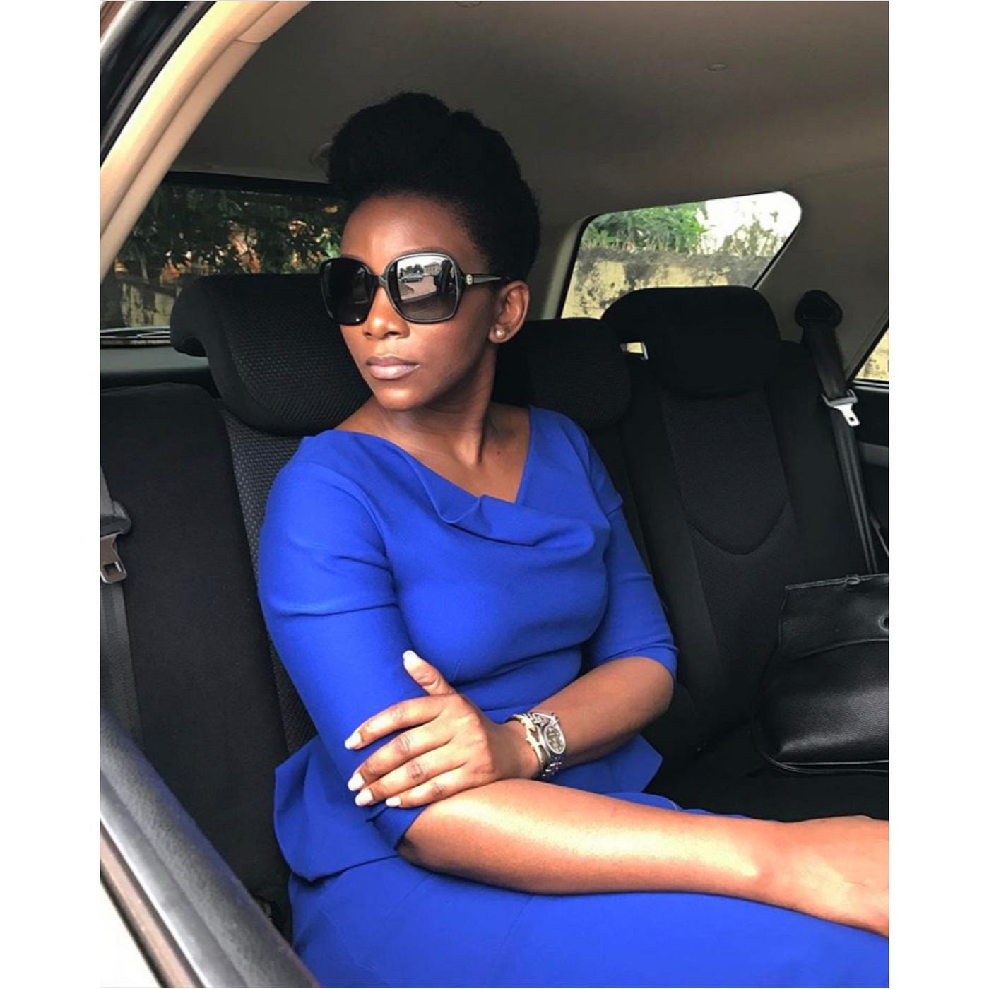 princess polly baby blue dress 10 outfit colours that look amazing on darker skin | by Bernice Attah |  bennyclothings