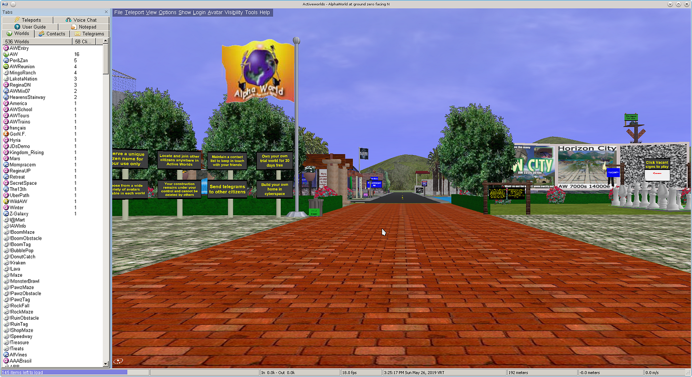 A 27 Year Old Living MMO: Active Worlds | by Emily Urban | Medium