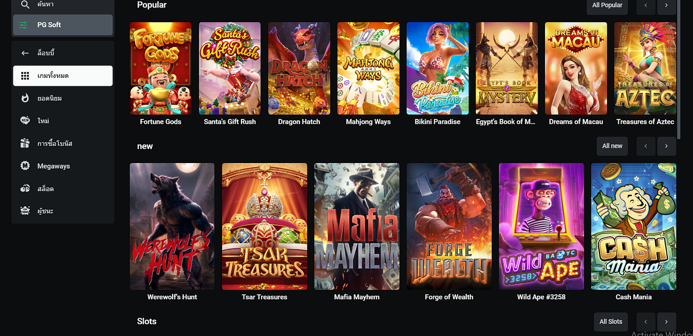 PG Soft Games: Experience the Best at Leon Casino in Thailand