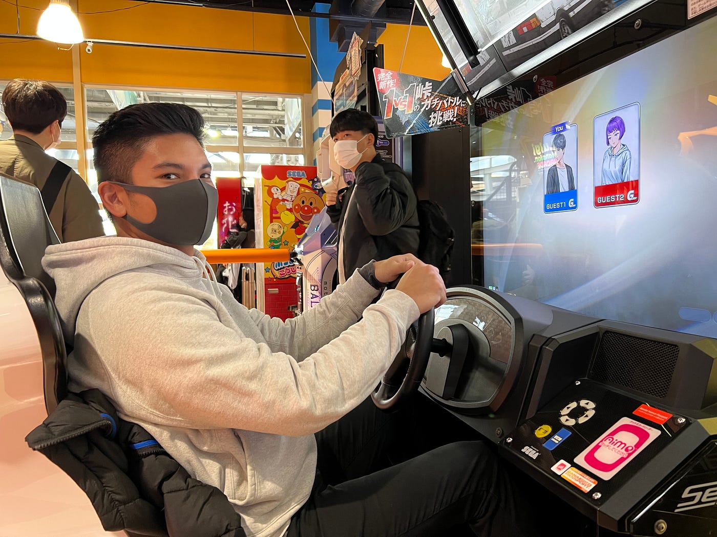 Initial D Arcade Driving Machine