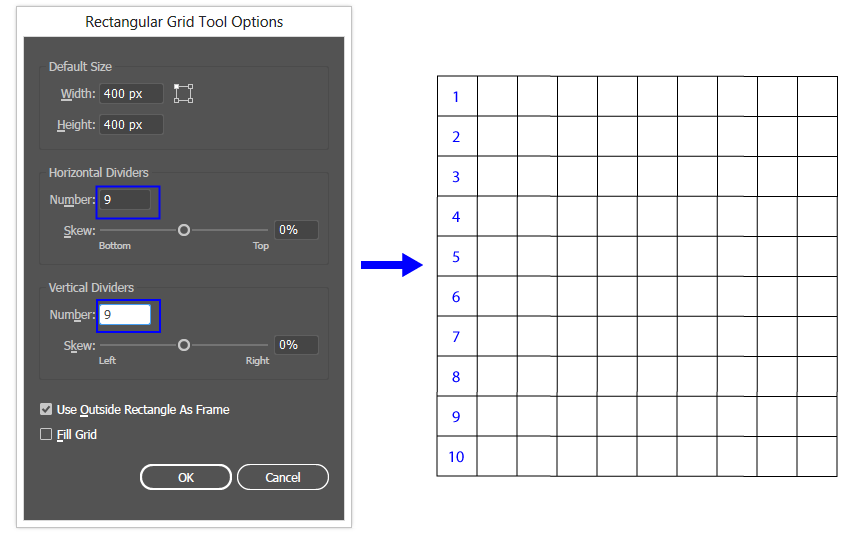 Illustrator — Making an isometric grid with the grid tool | by Pierre-Louis  Anceau | Medium