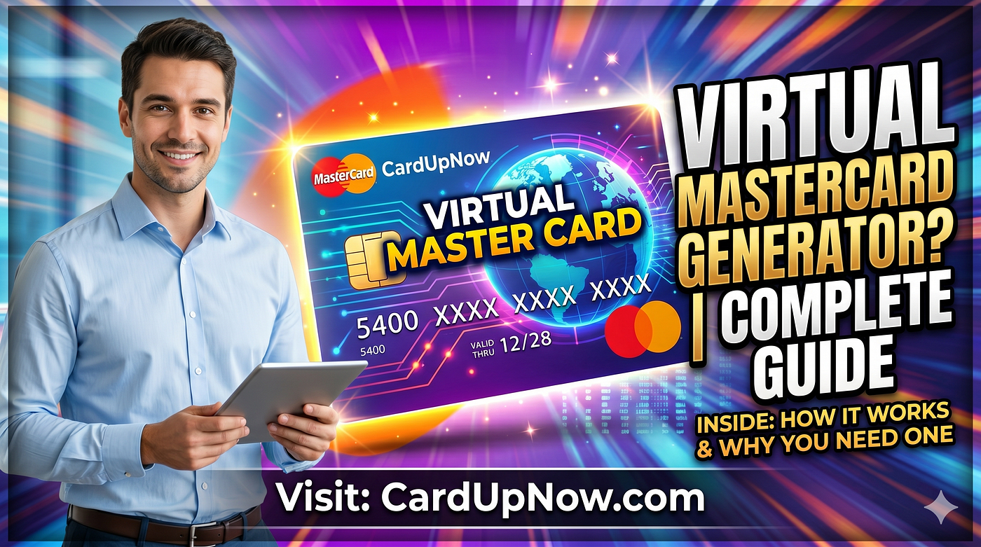 What Is a Virtual MasterCard Generator? Complete Guide to Safe Virtual Payment Solutions