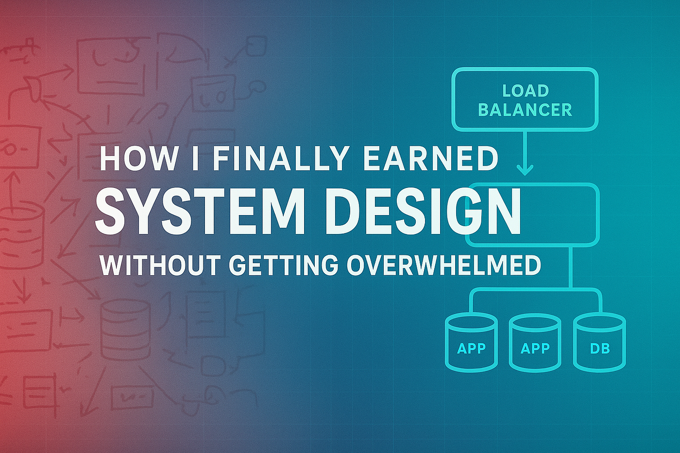 How I Finally Learned System Design Without Getting Overwhelmed | by  Nikulsinh Rajput | Aug, 2025 | Medium