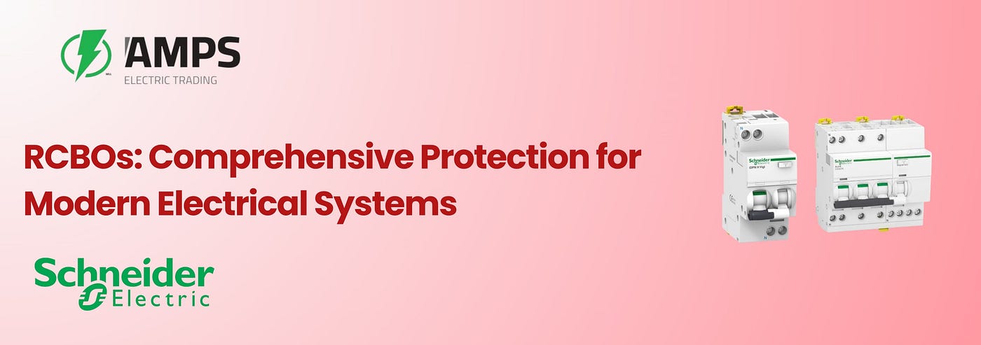 RCBOs: Comprehensive Electrical Protection by Schneider Electric