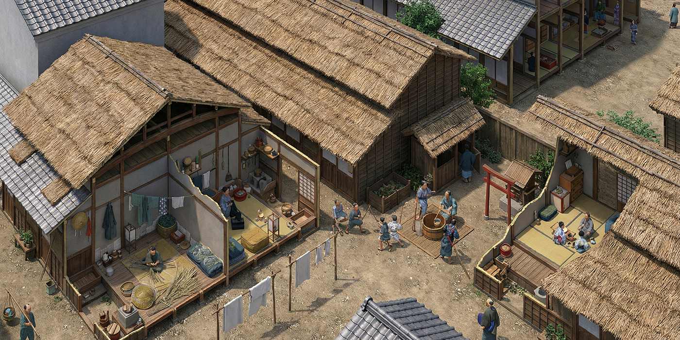 Episode 1: Life in a Warm, Nosy Nagaya — The Real Lives of Edo Series