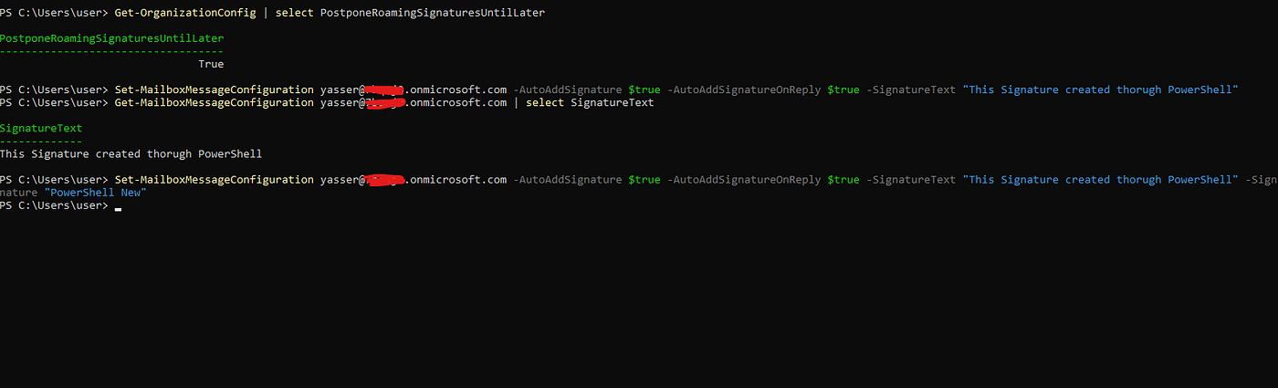 Why PowerShell email signature changes DON’T work in Outlook Web?