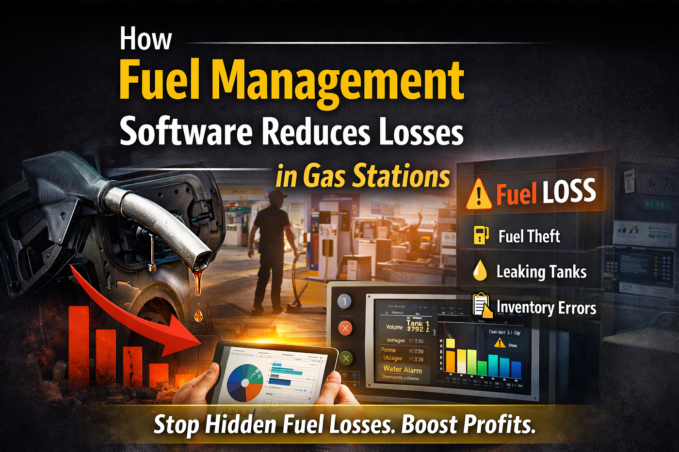 How Fuel Management Software Reduces Losses in Gas Stations