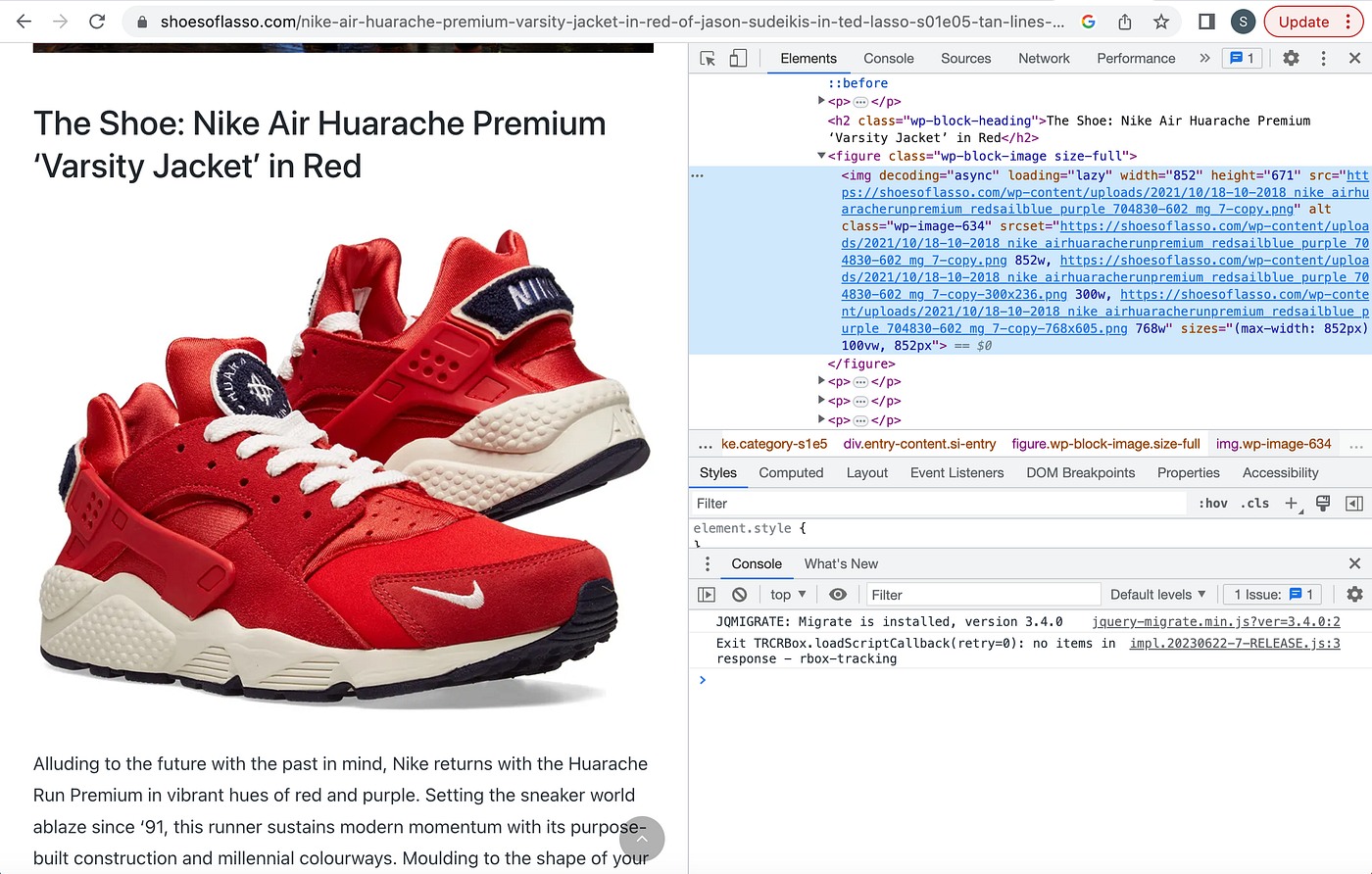 red nike shoes ted lasso