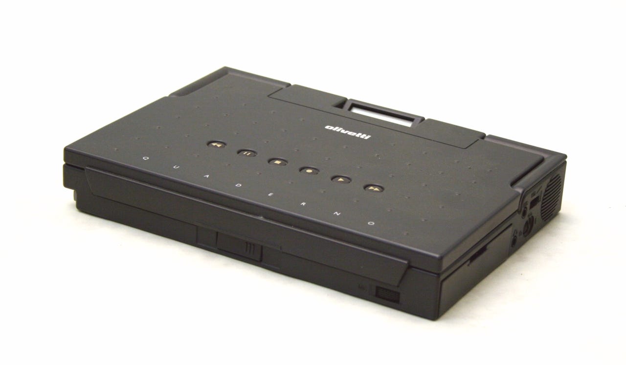 Olivetti Quaderno 33 PT-AT-60ノートパソコンジャンク $2【売り切り】olivettiオリベッティQUADERNO 33 PT-AT-60 ノートPC