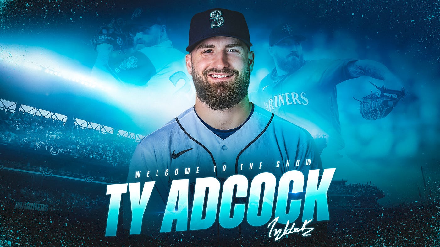 Mariners Select RHP Ty Adcock from Double-A Arkansas, by Mariners PR