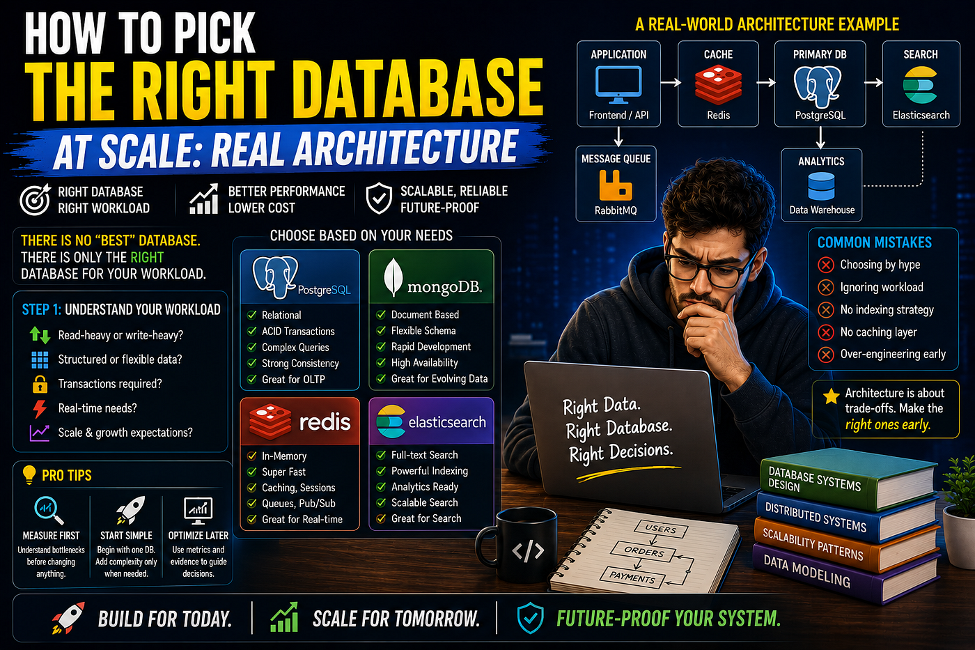 How to Pick the Right Database at Scale: Real Architecture Lessons