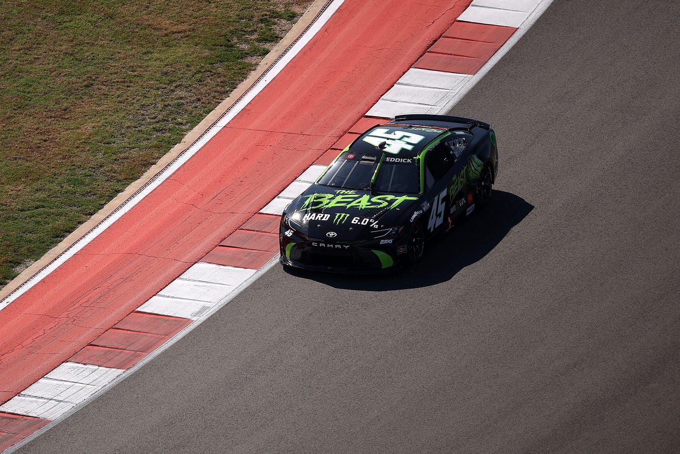 Tyler Reddick Qualifying P1 at COTA 2025 (Image Credit: James Gilbert_Getty Images)
