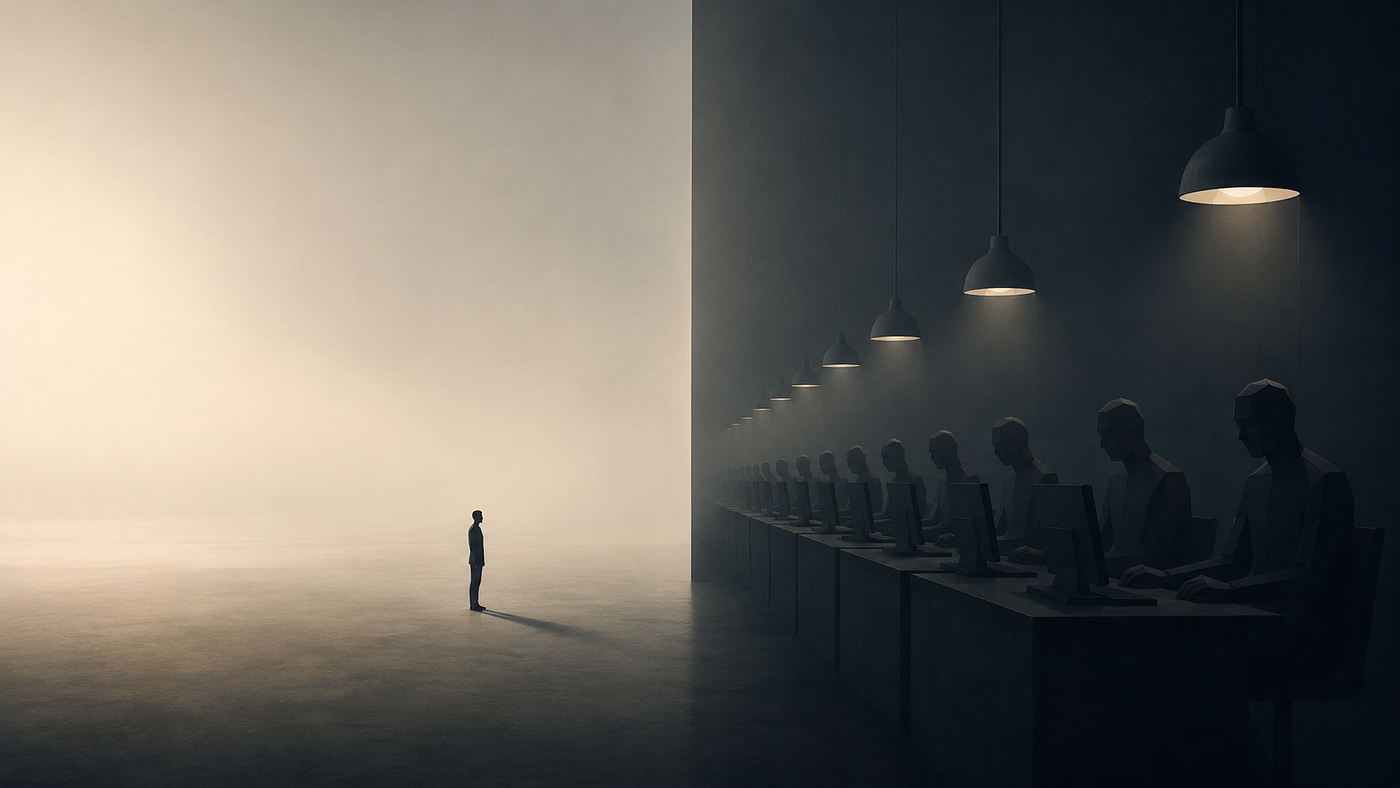 O preço humano da eficiência artificial