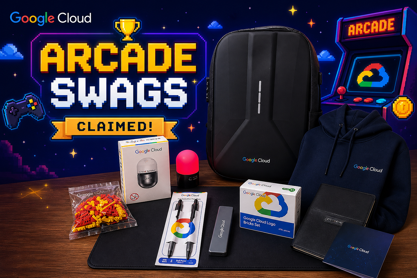 How to Get Google Cloud Arcade Swags: A Complete Guide for Beginners
