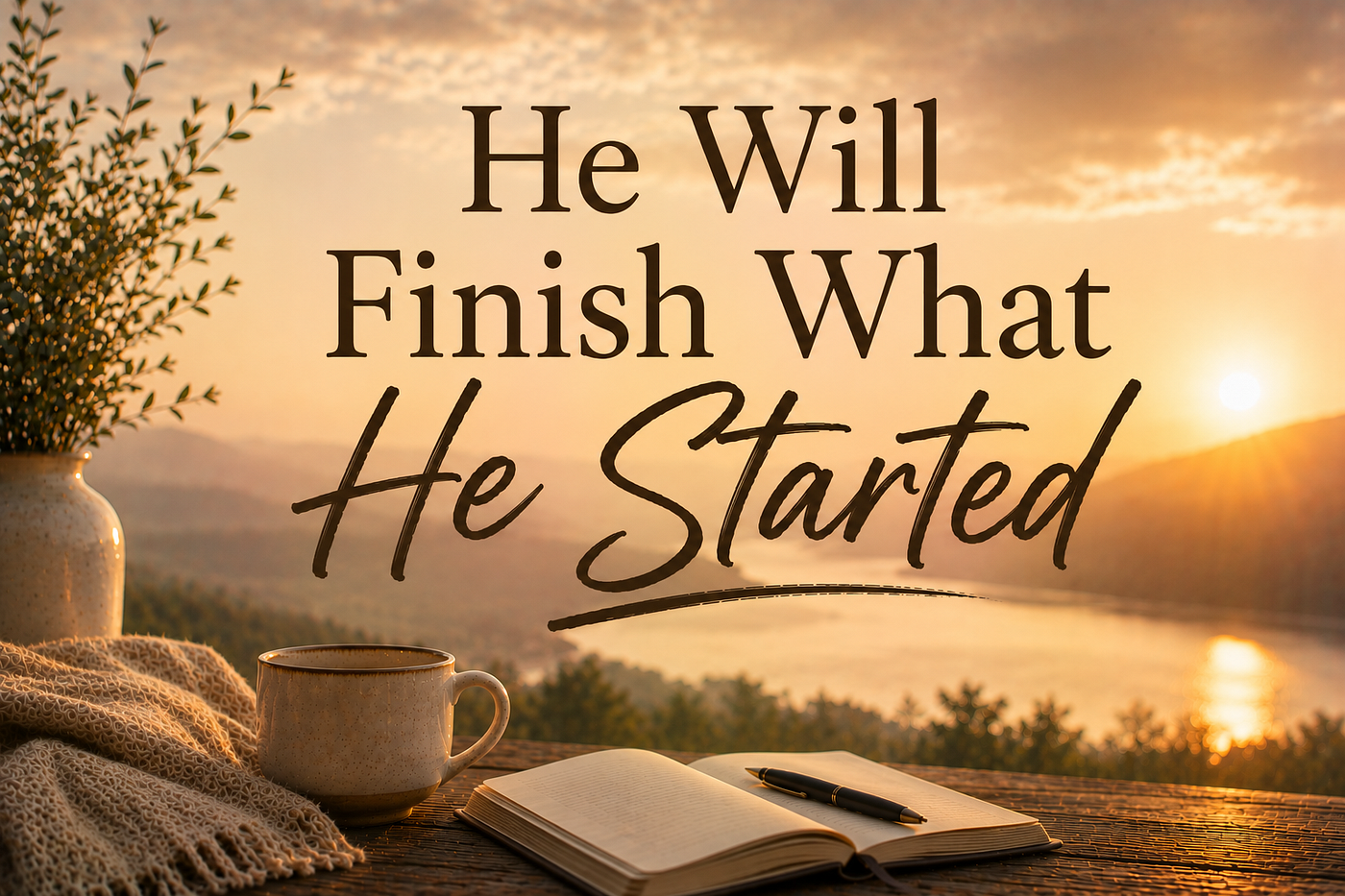Day 21: He Will Finish What He Started