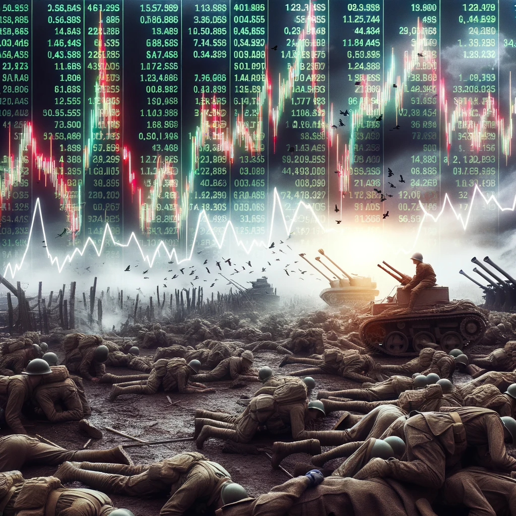 How War Affects The Stock Market. When wars like the Russo-Ukrainian…, by  Galen Butler, Oct, 2023