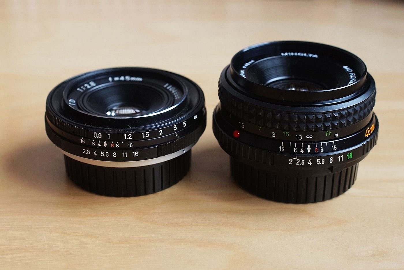 MINOLTA ROKKOR-TD 45MM F2.8 — the best choice for Minolta Pancake lenses |  by LI Sam | Rokkorxblog | Medium