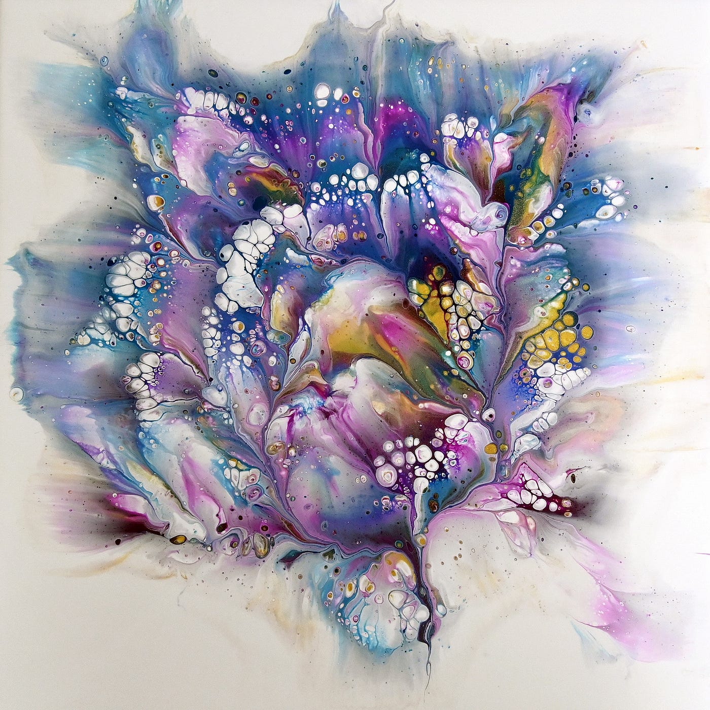 Acrylic flower pour discount