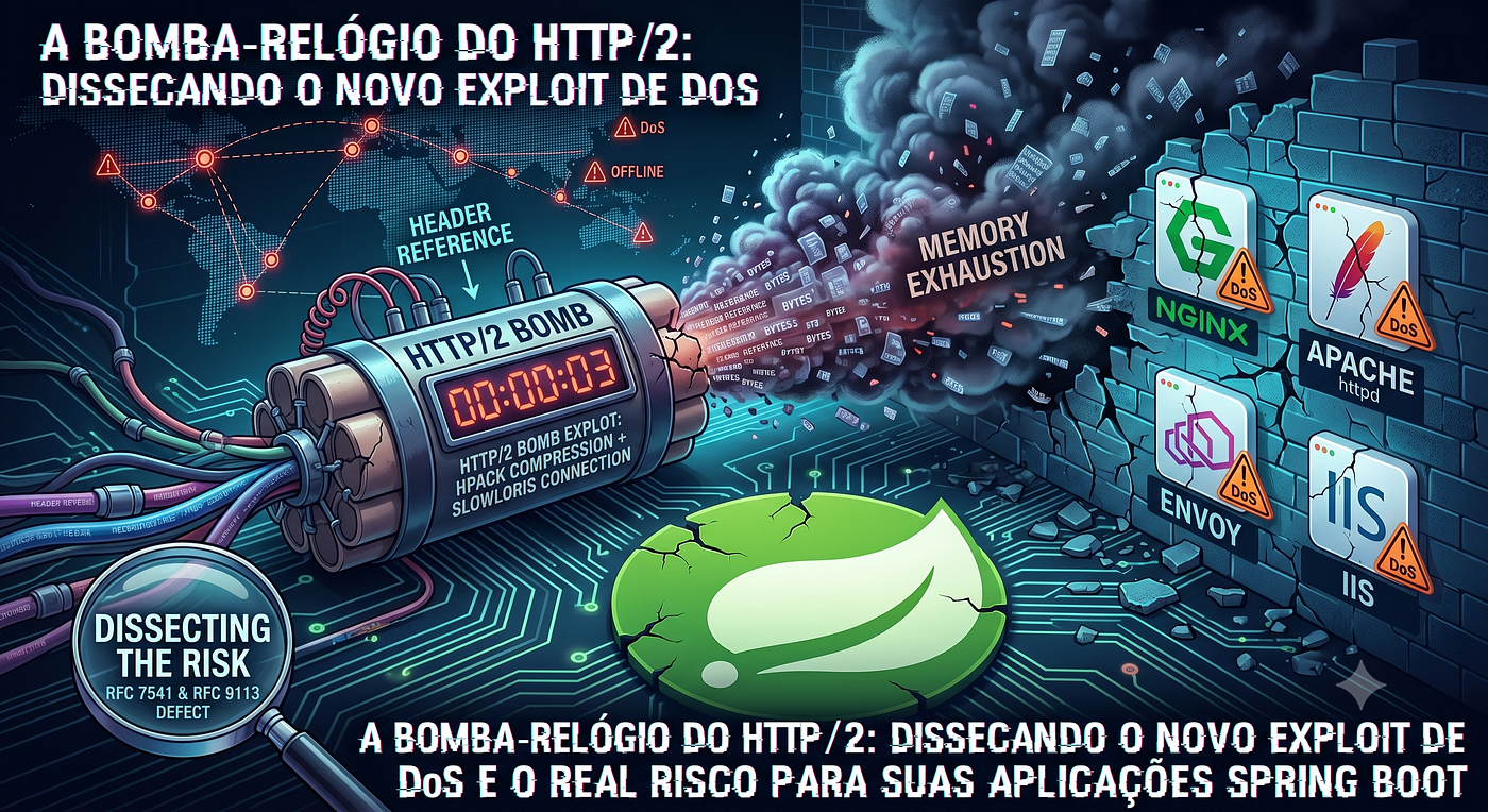 A Bomba-Relógio do HTTP/2: Dissecando o Novo Exploit de DoS e o Real Risco para suas Aplicações…