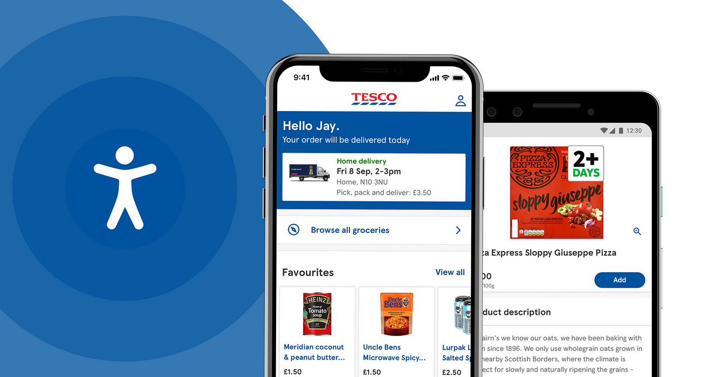How we built Tesco's new accessible groceries app, by Jay Clark, Kin +  Carta Created
