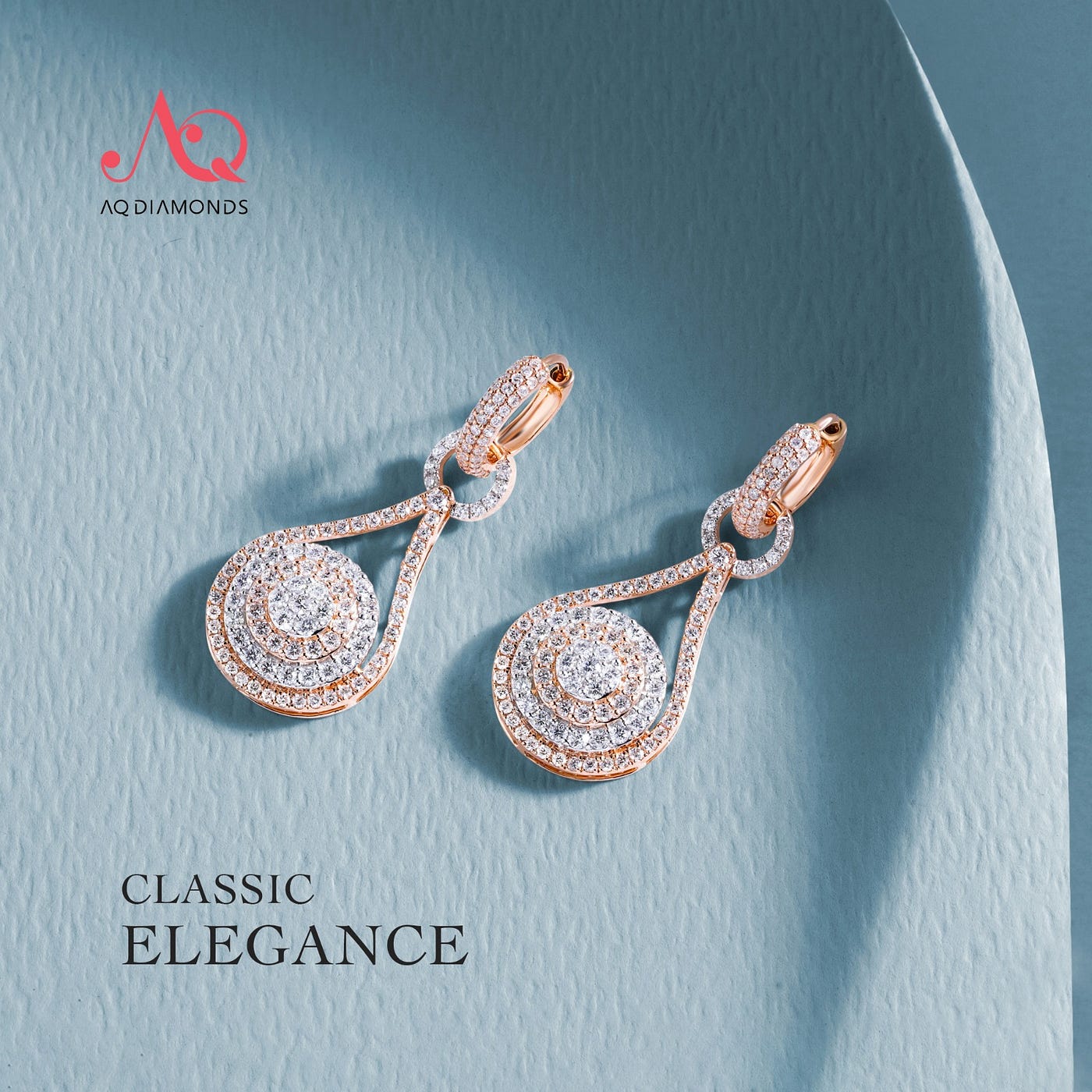 AQDiamonds — Best 18 ct Diamond Earrings in Dubai - Aqdiamonds - Medium
