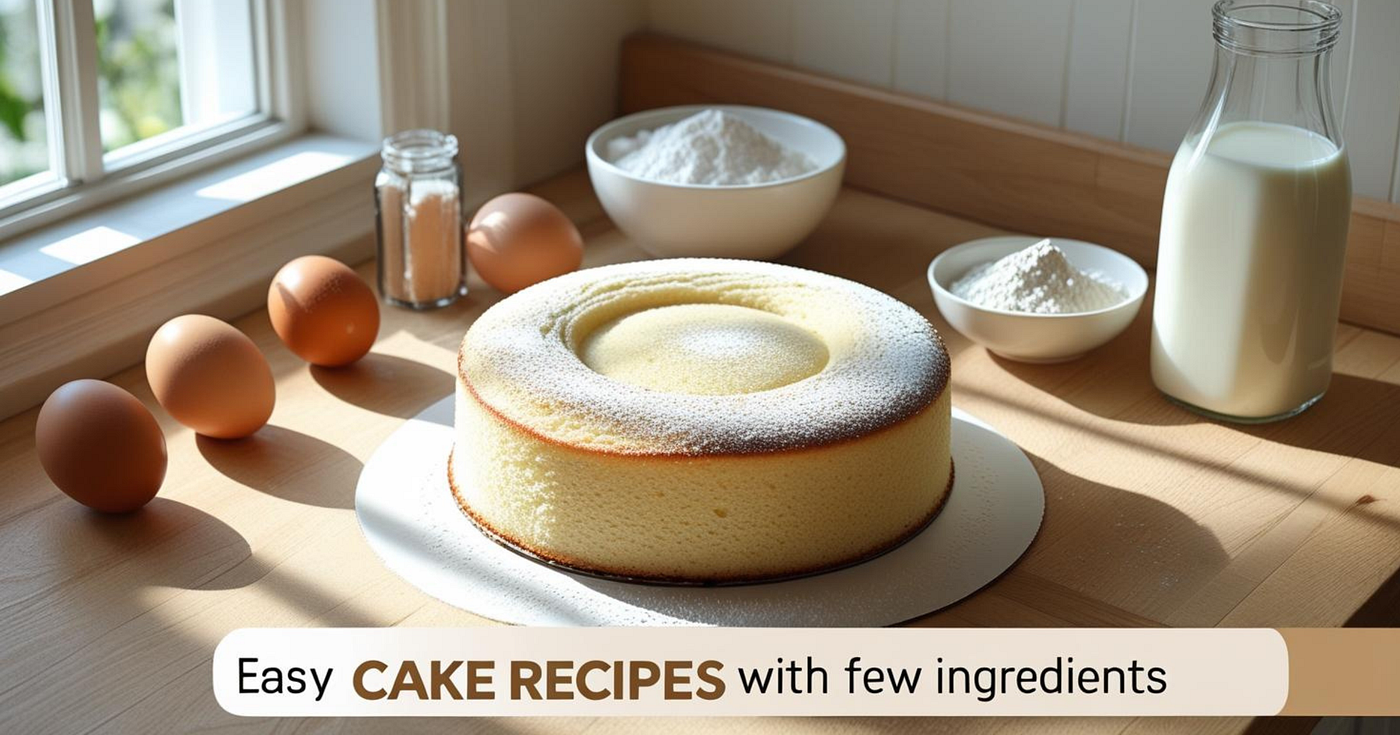Easy Cake Recipes with Few Ingredients — Simple Guide