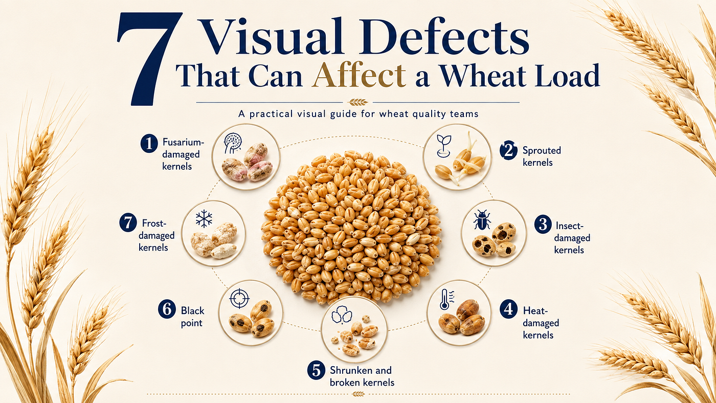 7 Visual Defects That Can Affect a Wheat Load