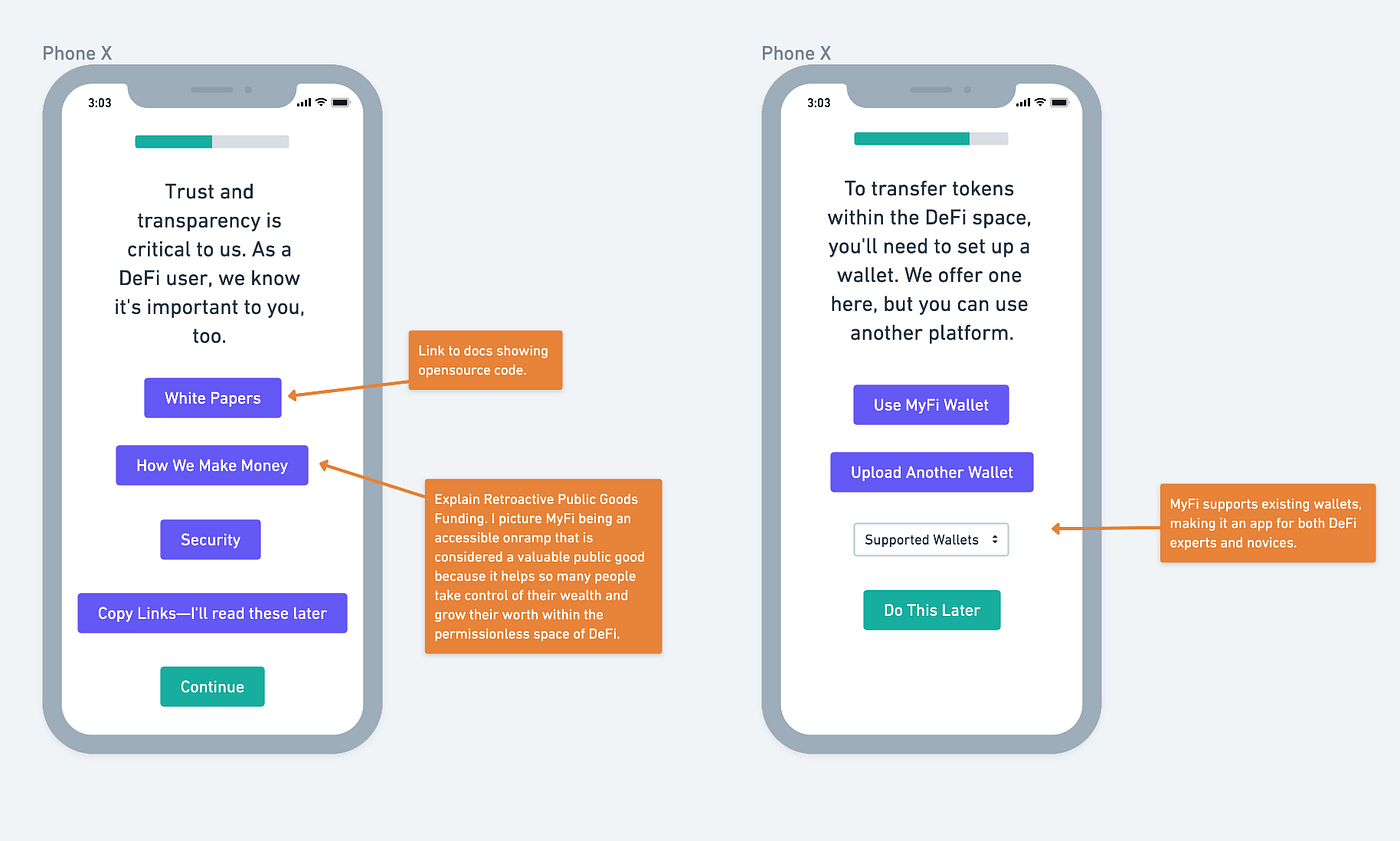 Case Study: Wireframing a DeFi onramp that anyone can use | by Samantha  Marin | Medium
