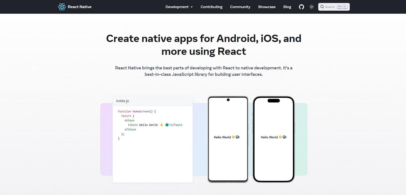 React Native for Beginners: A Comprehensive Tutorial for Newbies