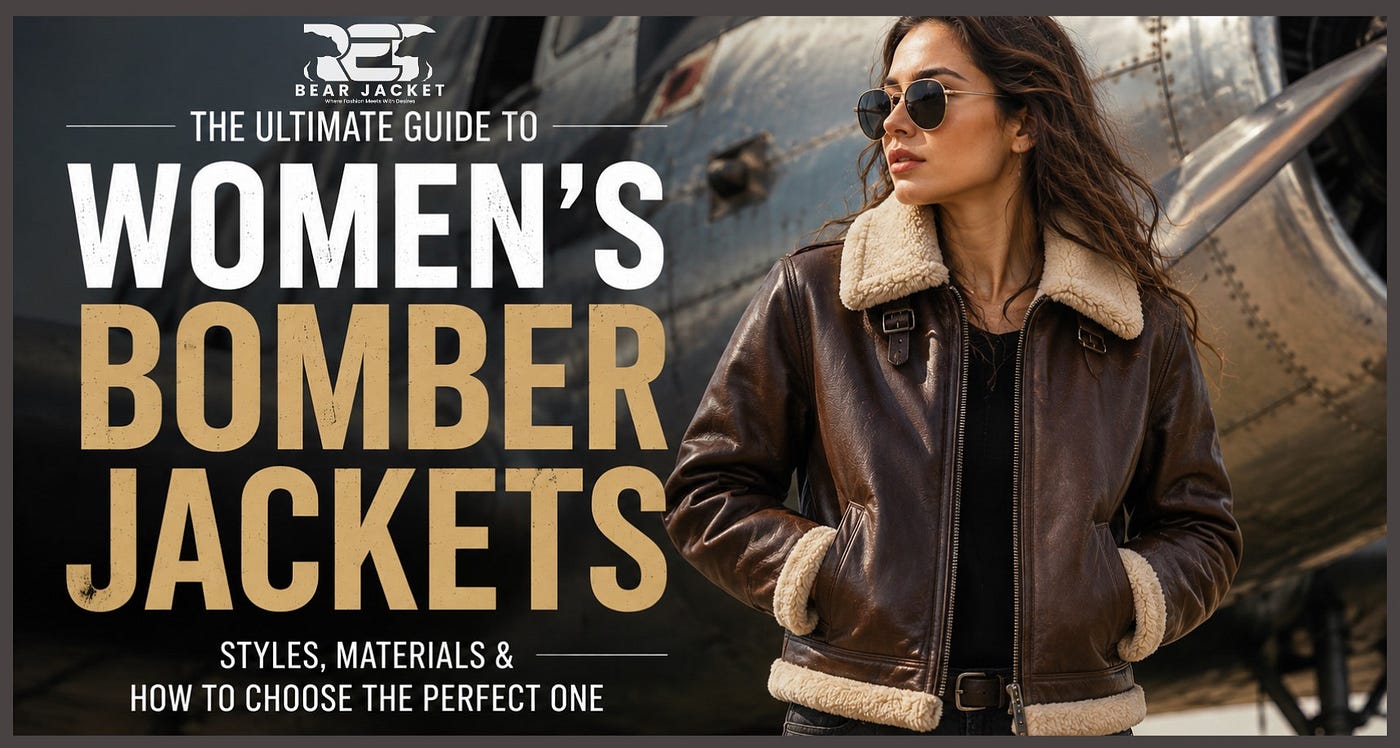 The Ultimate Guide to Women’s Bomber Jackets: Styles, Materials & How to Choose the Perfect One
