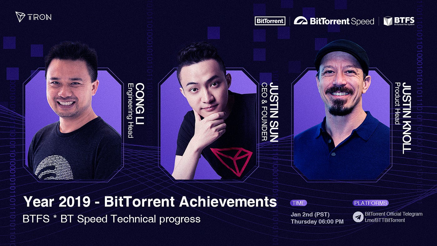 BitTorrent AMA Presents: 2019 Year Achievements, 2020 Year Plans | by  BitTorrent Inc. | Medium