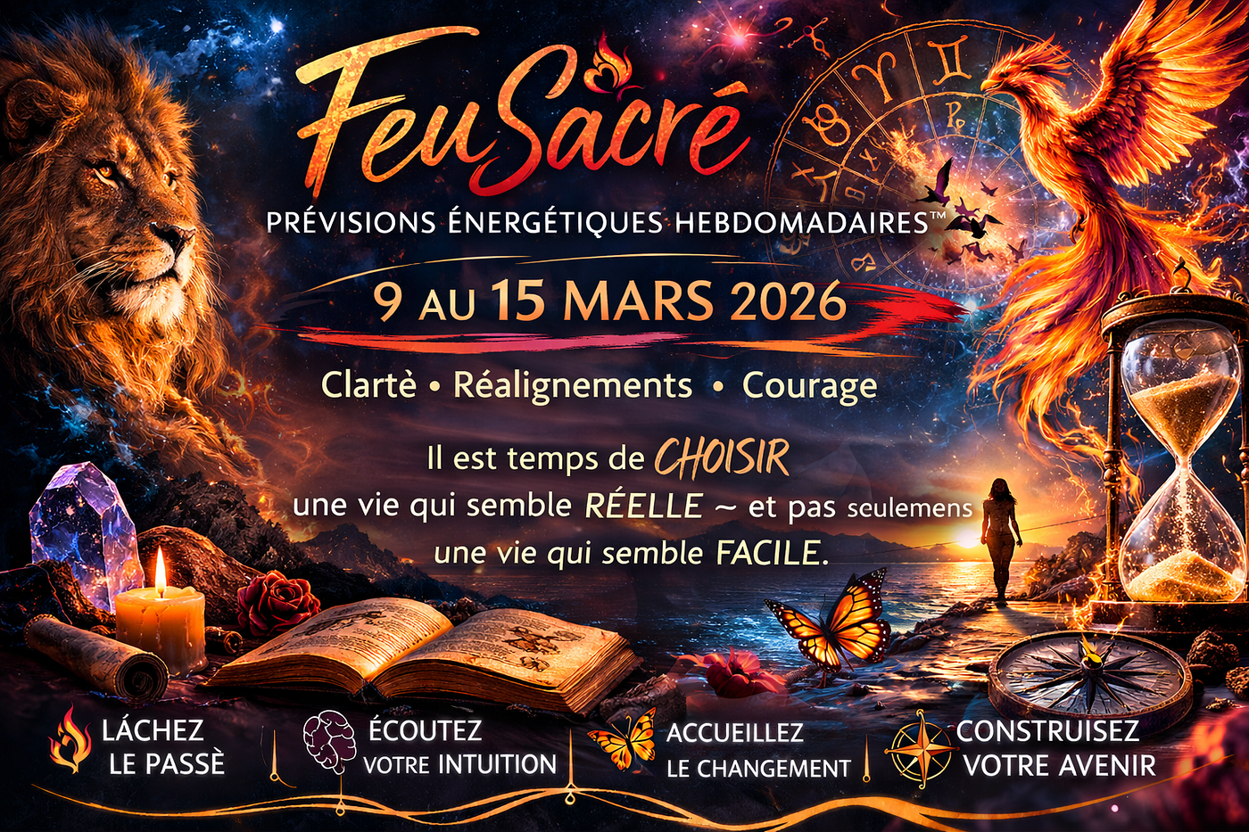 🔮 FIREHEART Semaine du 9 au 15 mars 2026