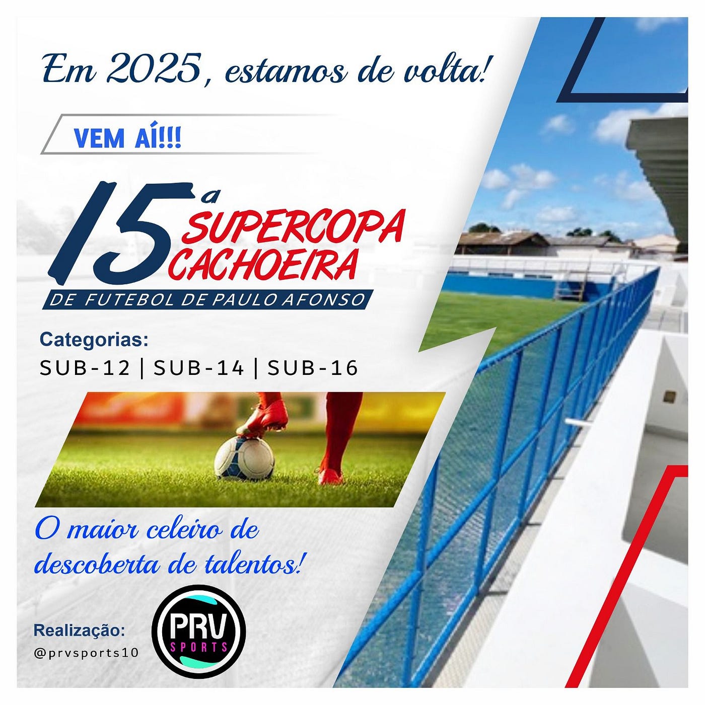 2025 — O ano em que Paulo Afonso voltará a brilhar com o futebol