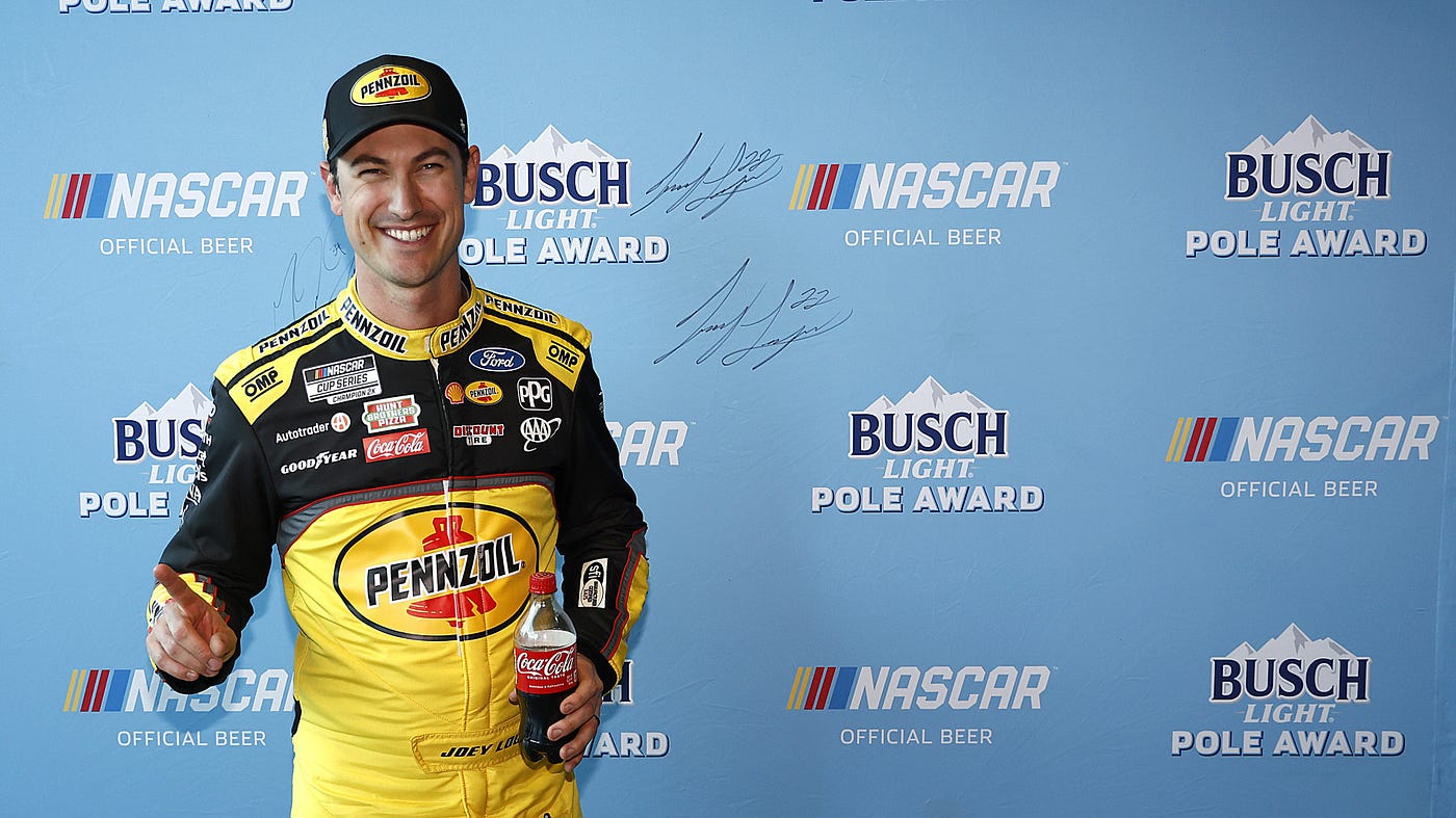 Joey Logano earns pole for NASCAR Cup Pennzoil 400 at Las Vegas Motor Speedway