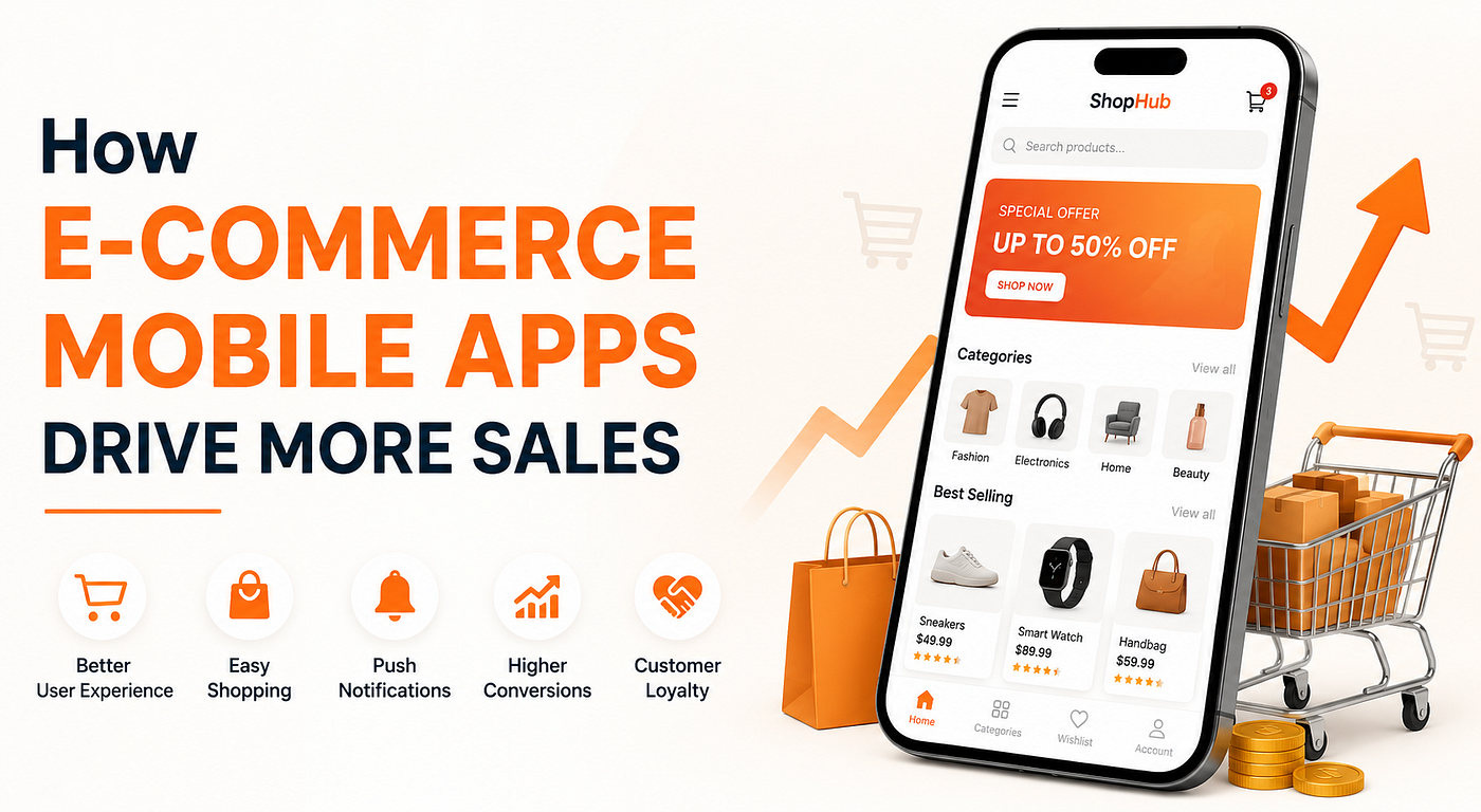 How E-Commerce Mobile Apps Drive More Sales