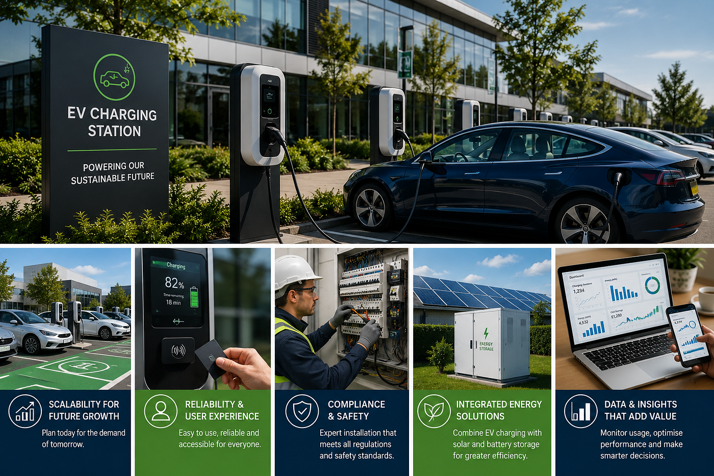 What Businesses Need from Commercial EV Charging Infrastructure