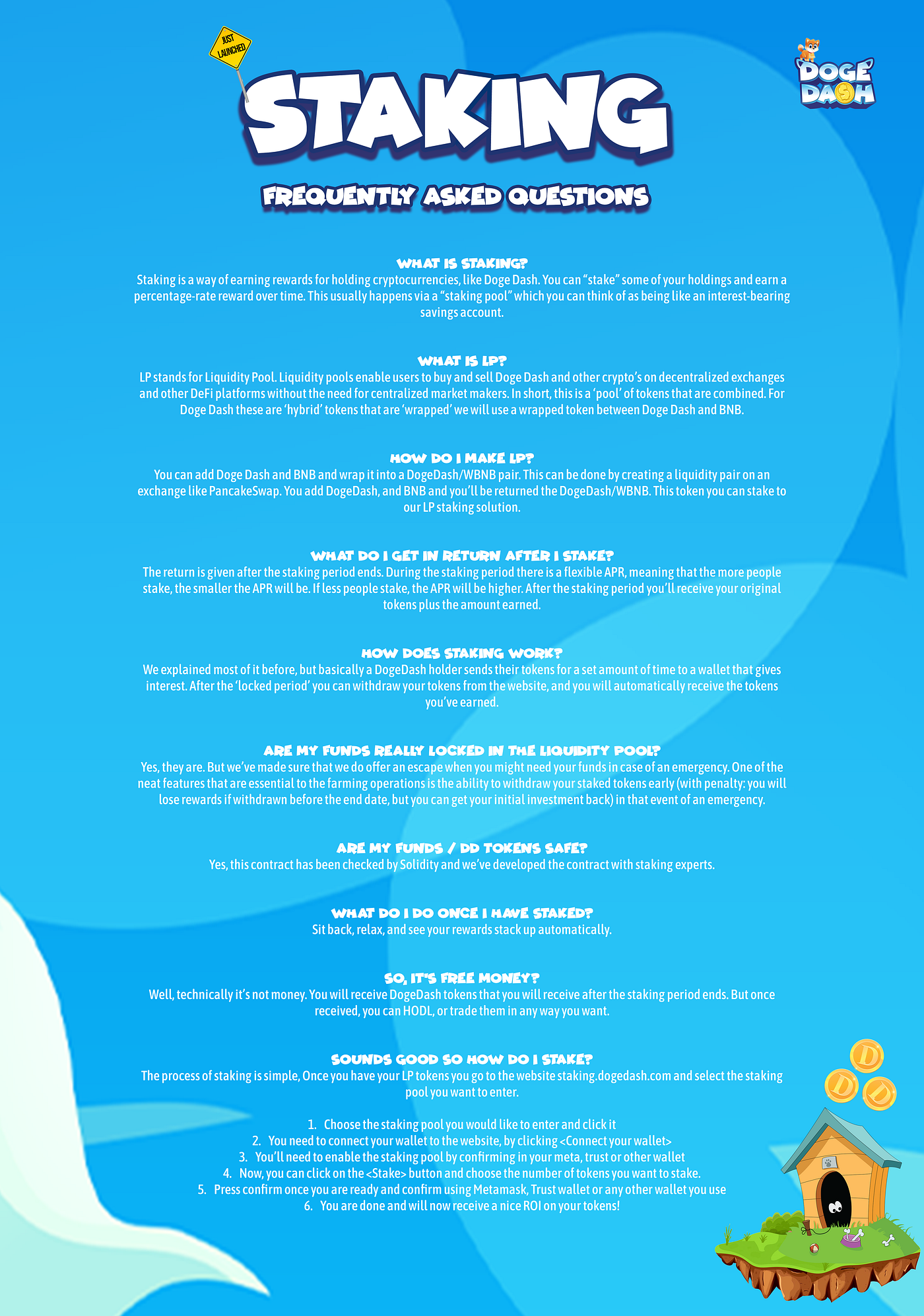 Doge Dash LP Staking — How to stake guide | by HELLO Club | Medium