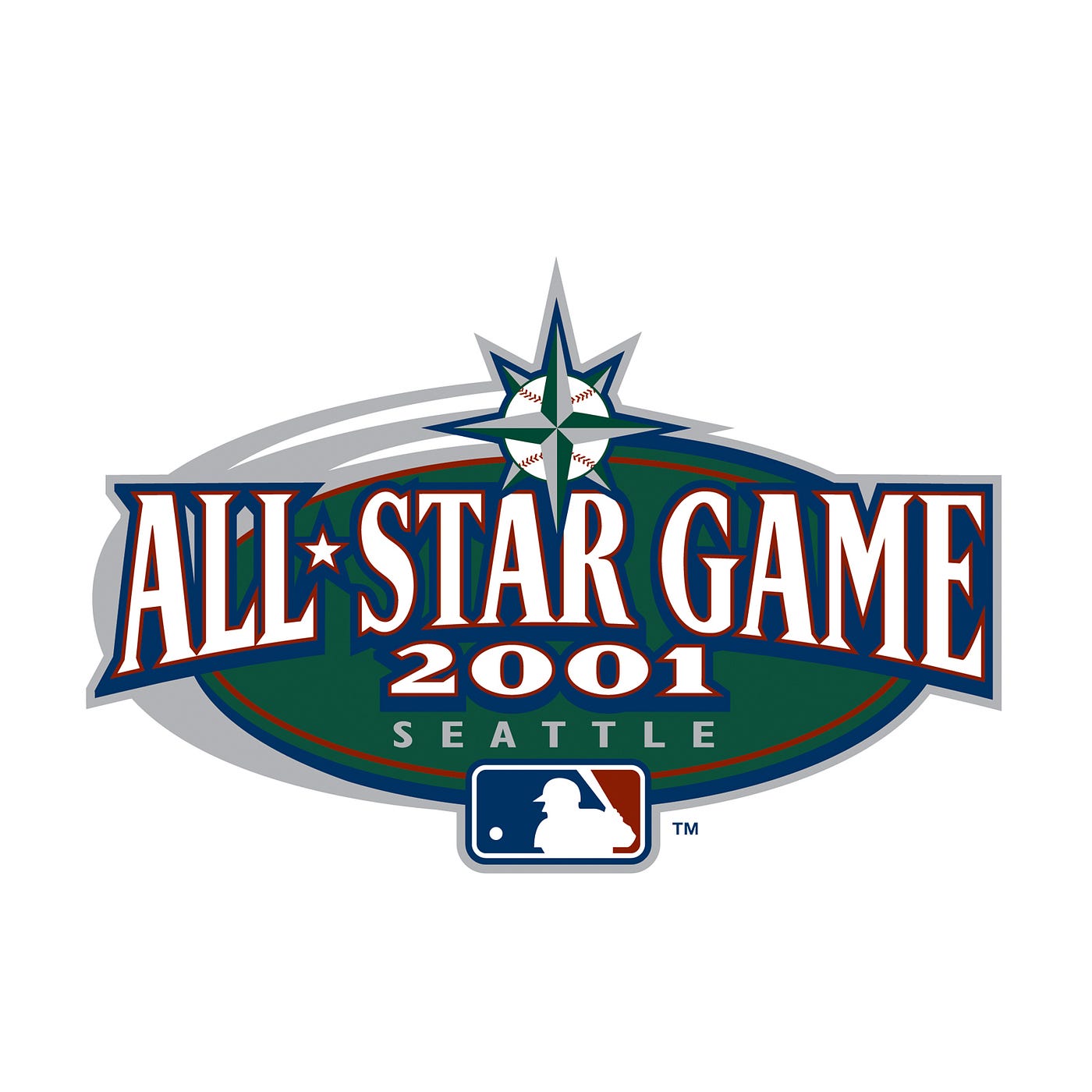 Vintage 2001 Seattle Mariners Jones 10 All Star Game National 