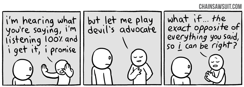 6 Reasons That Your Husband Plays Devil's Advocate