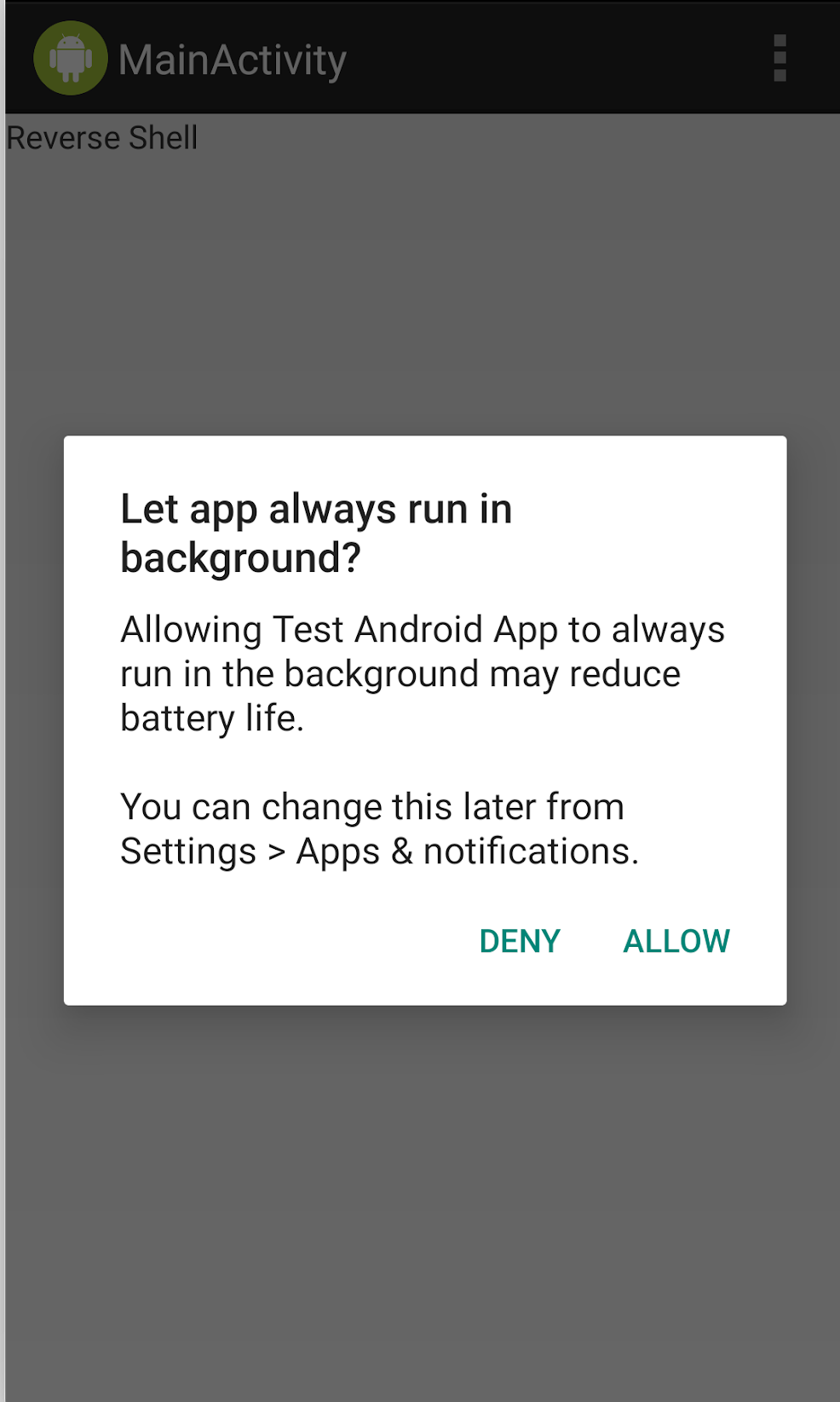 How to make an Android app to always run in background Programmatically |  by Cybertechunt | Medium