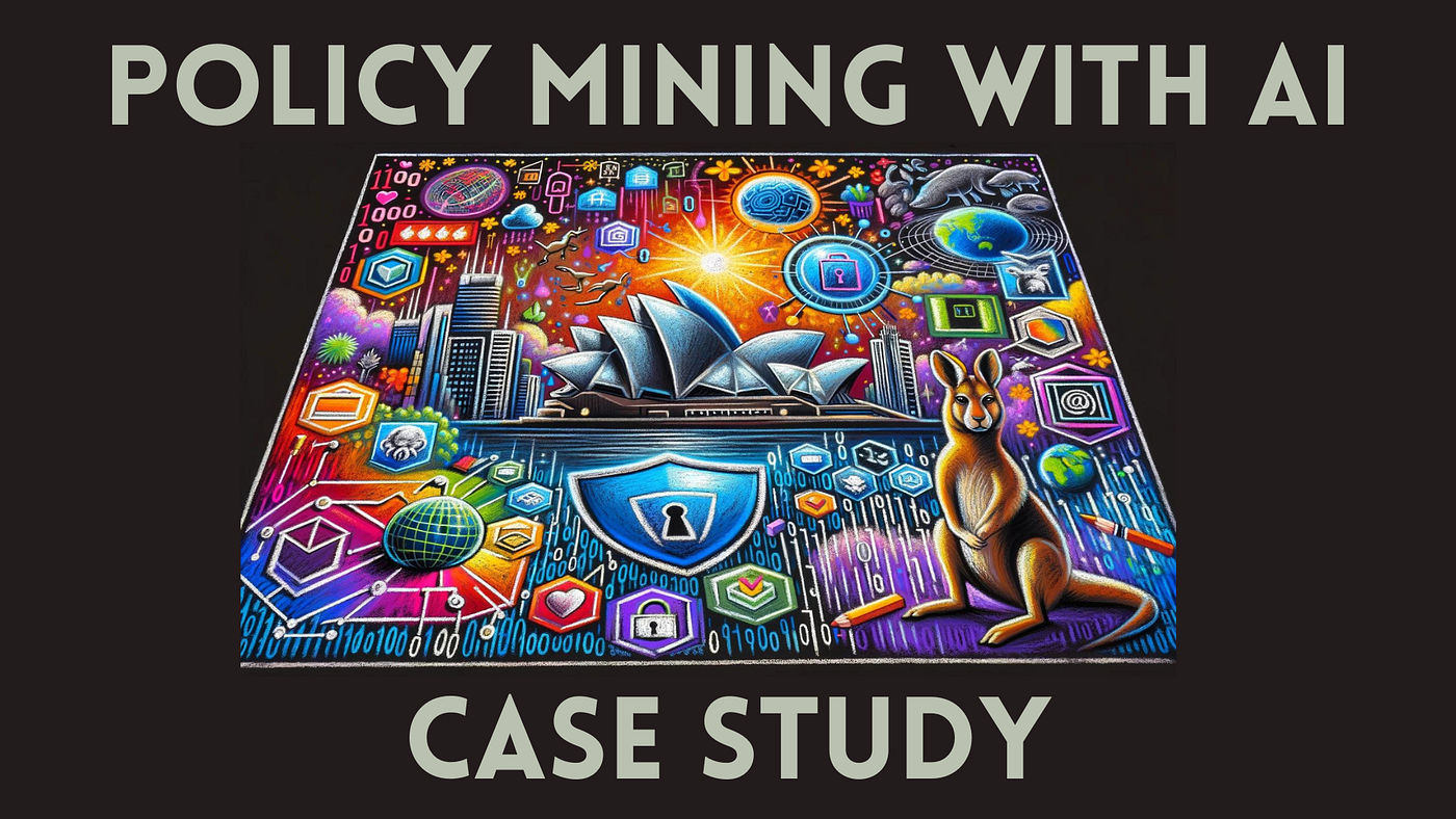 Policy Mining with AI: Case Study