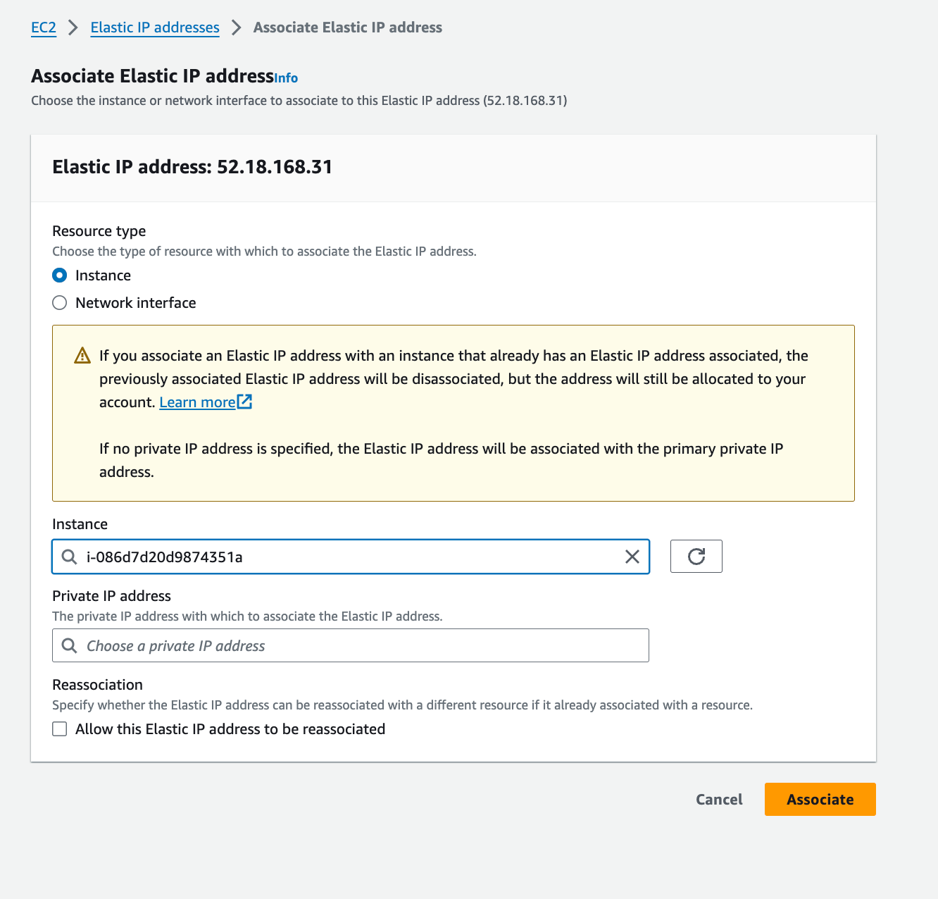 Managing Elastic IP Addresse in AWS | by Mahendran Selvakumar |  Devopstronaut