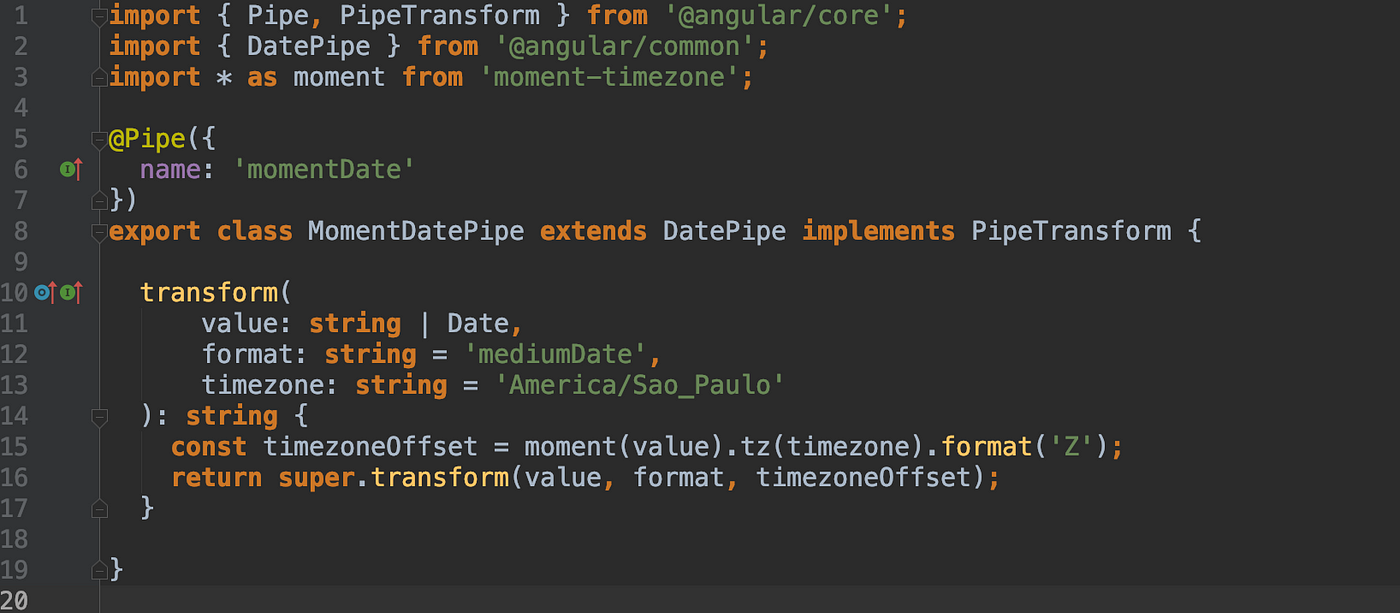 Extend Angular DatePipe for Timezone Abbreviations Support | by ⌘⌥ Rafael  Barbosa  | Medium