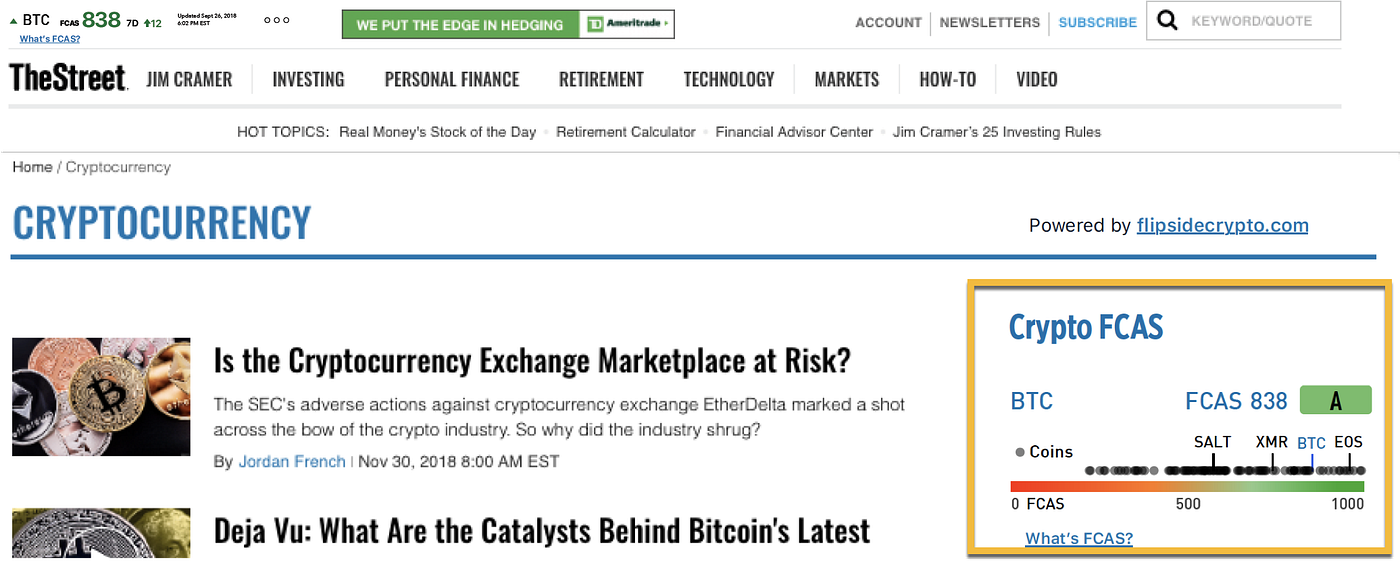 CoinMarketCap Partners with Flipside Crypto to Distribute Project Health  Scores | by Dave Balter | Medium