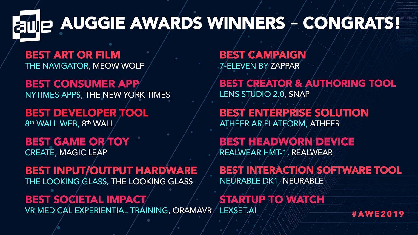 AWE 2019 + Portal Hunt Web AR Experience | by 8th Wall | 8th Wall | Medium